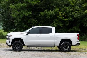 Chevrolet Silverado 1500 Hood Scoop - Rough Country - Summit White - '19-'24 Chevrolet Silverado 1500 Hood Scoop - Rough Country - Summit White - '19-'24